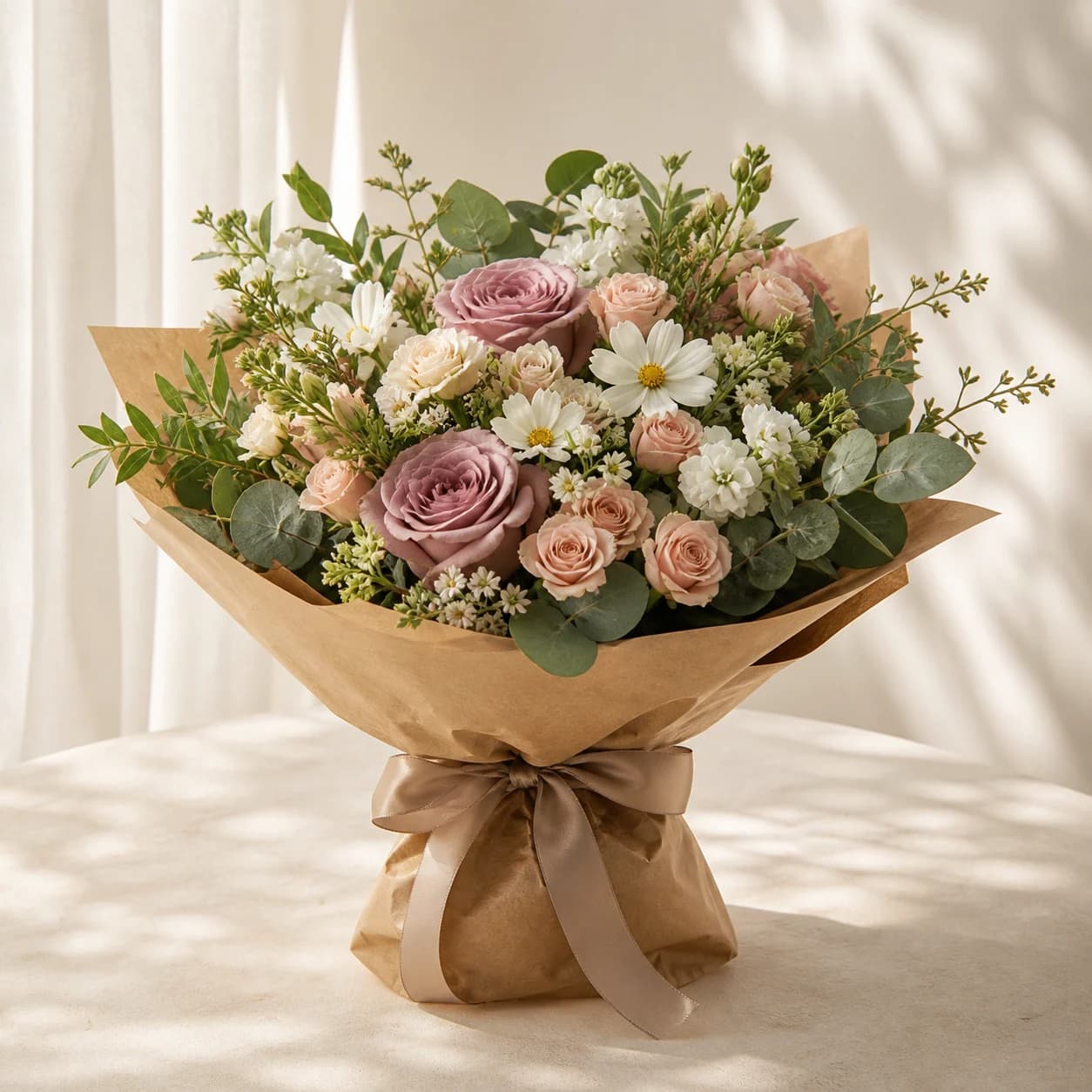 Daily Bloom Wrap bouquet